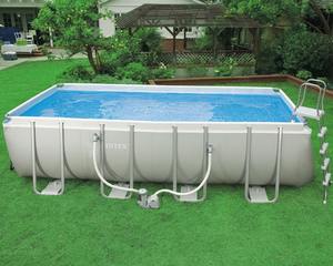 Bestway 56670 Power Steel 4,88 m X 2,44 m X 1,22 m Marco de acero rectangular para exteriores familiar de alta calidad <span class=keywords><strong>Piscina</strong></span> sobre el suelo - Product Image 3