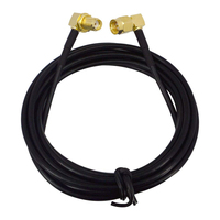 Antenne SMA Haute Performance 1M Câble RG174 RP SMA Mâle Angle Droit Câble Coaxial RG174 Antenne GPS Câble Pigtail Jumper SMA Mâle