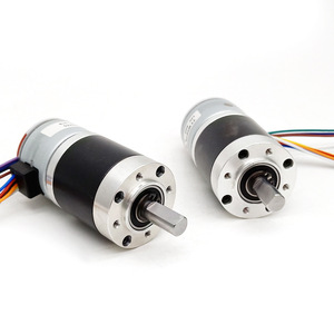 Moteur pas à pas planétaire sans balais de 36 mm, contrôle d'angle précis, petit moteur 12 V CC, haute efficacité et fonctionnement silencieux. - Product Image 1