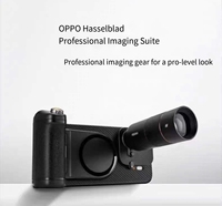 Kit de photographie officiel réglable en ABS pour smartphones OPPO X9 Pro/X9s Pro/X9 Ultra – Poignée de caméra téléconvertisseur mobile
