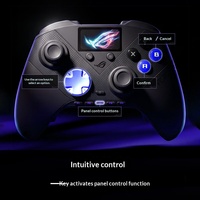 Manette de jeu sans fil tri-mode pour PC ROG Strix Scope 2 Pro avec écran couleur et joysticks TMR interchangeables à chaud