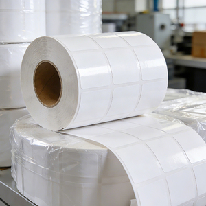 Sailing Water Proof White 33X25 60X45 27X27 55X44Mm Thermal Label <b>Roll</b> 500 Labels Oem - Product Image 2