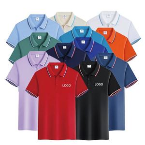 เสื้อโปโลแบรนด์สั่งทำ แขนสั้น เสื้อโปโลสำหรับตีกอล์ฟ ออกแบบลายพิมพ์ เสื้อโปโลชาย - Product Image 2