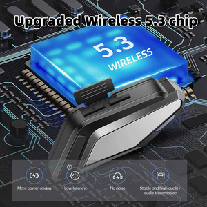 Casque de moto L8 Casque d'écoute sans fil Rider avec microphone HD Haut-parleurs stéréo pour l'équitation - Product Image 5