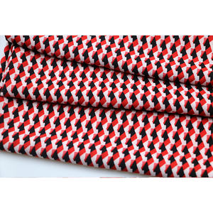 WI-B08 de poliéster con estampado geométrico, <span class=keywords><strong>tela</strong></span> de gasa de crepé de musgo 75d, compra en línea - Product Image 5