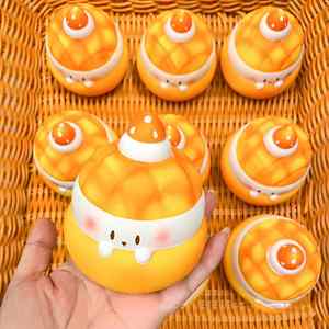 Juguete Blandito de Espuma PU con Forma de Helado, Aromático, de Subida Lenta, Antiestrés, Juguete Sensorial, Regalo Promocional Personalizado - Product Image 5