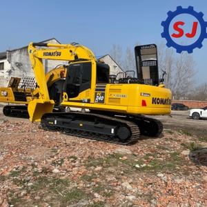 Excavadora hidráulica usada de gran tamaño, Komatsu PC240LC, ahora en venta a bajo precio, con gran potencia y consumo de combustible económico. - Product Image 6