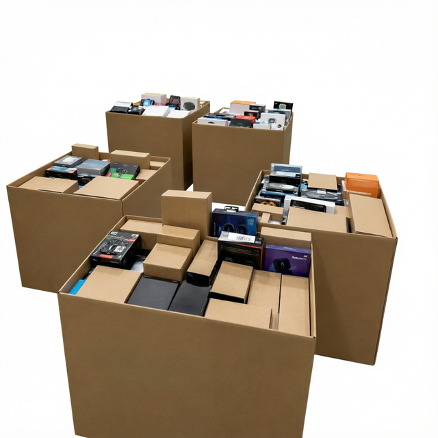 Wholesale 3C Electronics Mystery Box Random 1-5 Pcs Assorted Lot with TWS Earbuds & Wireless Headphones Factory Direct