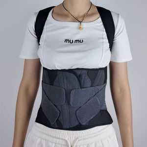 Warna disesuaikan Logo Label pribadi baru korektor postur dapat disesuaikan klavikula pendukung punggung perlindungan bahu - Product Image 1