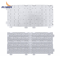 Suelo de Protección para Césped de Estadios al Aire Libre, Suelo para Eventos, Baldosas de Plástico para Eventos para Proteger el Césped