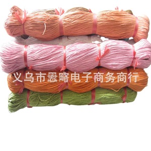 เชือกแว็กซ์ฝ้ายแท้ 100% คลาวด์โดม ขนาด 1 มม. แบบกลม ยาว 400 ม. ต่อมัด สำหรับงาน DIY ทำเครื่องประดับ - Product Image 5