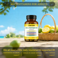 Complément Multivitaminé Adulte Marque Blanche 470mg - OEM/ODM pour l'Énergie, le Soutien Immunitaire et la Santé Globale, 60 Capsules (2 Capsules par Portion)