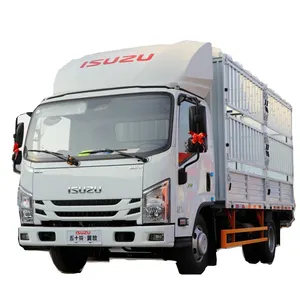 Brand 4X2 ISUZU 116HP Used Good Price Cargo Truck 85KW Diesel Power Lorry Truck from Factory