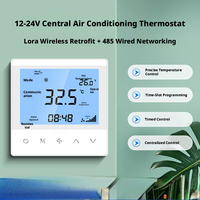 Panneau de thermostat de climatisation central Smart Elf* 485 AC/DC/12V/24V, contrôleur de communication LoRa Modbus RTU, protection IP30