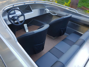 Ecocampor <span class=keywords><strong>Mini</strong></span> Bateau à Moteur à <span class=keywords><strong>Jet</strong></span> en Aluminium de 12 pieds/13 pieds pour la Dérive, la Pêche, la Navigation à <span class=keywords><strong>Vendre</strong></span> - Product Image 3