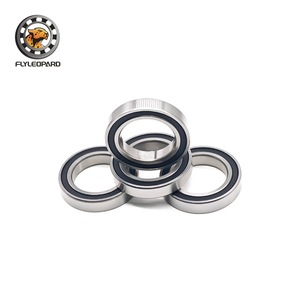 Rodamientos de Bolas de Ranura Profunda Flyleopard 25x37x6mm 2RS de Acero Cromado P0 para Uso en Plantas de Manufactura - Product Image 5