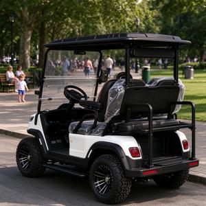 Voiturette de golf électrique tout-terrain 4 places, batterie lithium fiable - Product Image 1