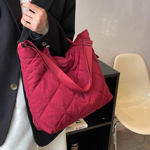 Hot selling cotton canvas handbag for women, <b>large</b> capacity environmentally friendly shopping <b>bag</b> - Product Image 1