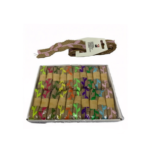 Cinta Arpillera Seven Colored Linen Rolls 20Pcs Craft Supplies - Product Image 2