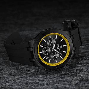 Reloj de Pulsera Analógico REWARD RD83966M con Movimiento de Cuarzo, Resistente al Agua 30m, Manecillas Luminosas, Fecha, Correa de Silicona Informal, Deportivo y Elegante de Aleación - Product Image 3