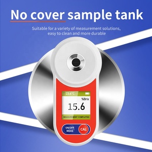 Khúc xạ kế mới thực phẩm đồ uống kiểm tra đường ATC nội dung mét cầm tay Brix Meter - Product Image 3