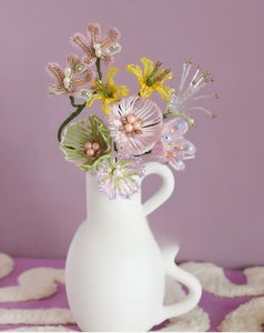 แจกันลูกปัดลายดอกลิลลี่สุดน่าหลงใหล-คาถาแห่งราตรี,สีชมพู/สีฟ้า/สีส้ม,ระเบียง - Product Image 4