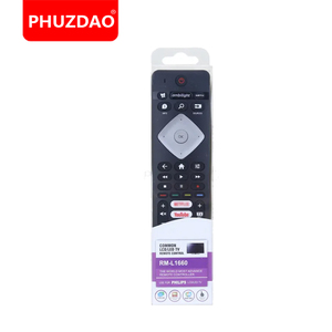 Di alta qualità <span class=keywords><strong>HUAYU</strong></span> RM-L1660 Smart <span class=keywords><strong>telecomando</strong></span> per la marca Philips con scatola in PVC - Product Image 1