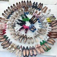 Mules à talons hauts pour femmes Sunborn, sandales d'été florales avec doublure en maille transparente, dessus plat, semelle intérieure en caoutchouc PU