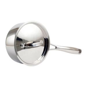 Cacerola de Acero Inoxidable de Triple Capa con Tapa, Olla para Salsas, Apta para Cocina de Inducción - Product Image 3