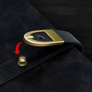 Carnets de voyage de luxe en cuir véritable format A5 avec logo personnalisé, idéaux pour les coffrets cadeaux - Offre promotionnelle IStapromo - Product Image 5
