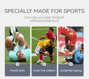 Lingtu bê chuyên nghiệp bảo vệ pad EVA Shin Pad bảo vệ canilleras espinilleras bóng đá bảo vệ ống chân bóng đá - Product Image 6