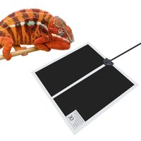 Alfombrilla Térmica para Reptiles, Calentador Debajo del Tanque, Temperatura Ajustable, PVC, para Reptiles, Tortugas, Serpientes