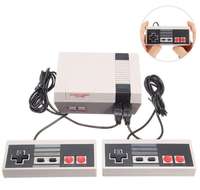 Console de jeu NES620 à prix d'usine pour deux joueurs multijoueurs sur TV avec projection d'écran de console FC (rouge et blanc)