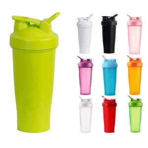 Doppia tazza 600ml BPA-Free palestra personalizzata per Shaker bottiglia all'ingrosso stile Sport bottiglia di acqua di proteine - Product Image 1
