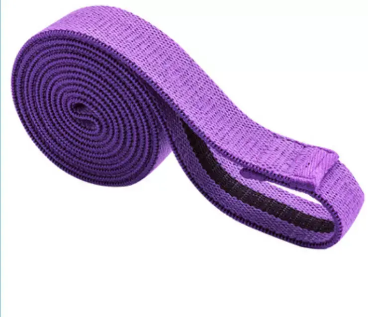 Polyester Elastic Resistance Band Long Exercise Loop Bands Yoga Fabric Pull Up Assist Bands Set