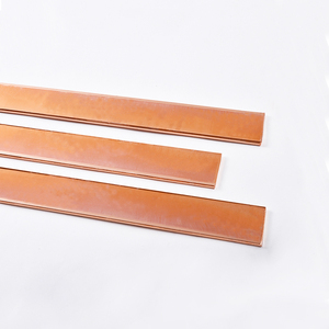 Nhà máy cung cấp đồng <span class=keywords><strong>bar</strong></span>/nối đất thanh cái đóng hộp Đồng busbar đồng mạ thép busbar - Product Image 1