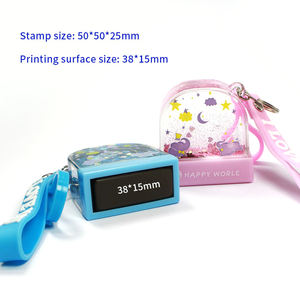 Sello de Nombre <span class=keywords><strong>para</strong></span> Niños, Sello Personalizado con Nombre de Estudiante, Marcadores de Sello Lavables <span class=keywords><strong>para</strong></span> <span class=keywords><strong>Ropa</strong></span> de Niños - Product Image 2