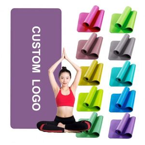 Tapis de yoga antidérapant très vendu, épaissi et élargi, insonorisant, avec logo personnalisé pour le fitness - Product Image 1