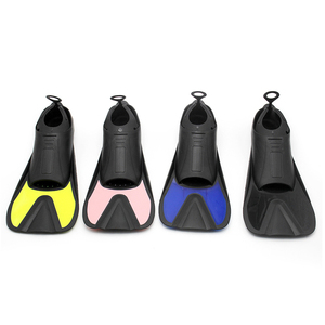 전문 성인 다이빙 스쿠버 짧은 스노클 핀 남자 훈련 수영 핀 - Product Image 4