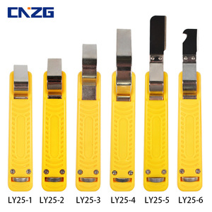 Couteau d'électricien isolé réglable LY25-1, dénudeur de câbles en acier pour câbles en PVC (4-50 mm) - Product Image 5