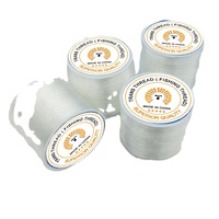 Fil de pêche et de couture en nylon 100% teint, haute ténacité, résistant à l'abrasion, durable, 0,35 mm, 250 m de longueur, prix de gros