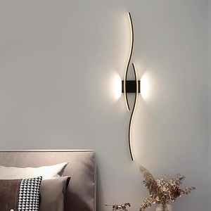 Semplici linee a led curve <span class=keywords><strong>da</strong></span> soggiorno con sfondo luci <span class=keywords><strong>da</strong></span> <span class=keywords><strong>parete</strong></span> versatile accogliente <span class=keywords><strong>camera</strong></span> <span class=keywords><strong>da</strong></span> <span class=keywords><strong>letto</strong></span> lampade <span class=keywords><strong>da</strong></span> <span class=keywords><strong>parete</strong></span> a LED - Product Image 2