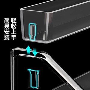 Multi-Tier Stepped Modern Acrylic Display Stand Nail Polish Cosmetics Organizer for Hand Office Figurine Storage Rack <strong>Holiday</strong> - Product Image 4