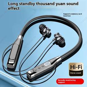 Cuffie BT Premium con Display Digitale, Riduzione del Rumore, Lunga Autonomia, Auricolari a Collare per Utenti di <span class=keywords><strong>Apple</strong></span>, Huawei, Xiaomi - Product Image 4