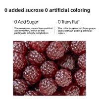 IJzerrijk Hemoglobine Suikervrije Fruit Fudge Gummy 240g OEM Private Label Aanpassing Grensoverschrijdend Bestseller Verbeterd