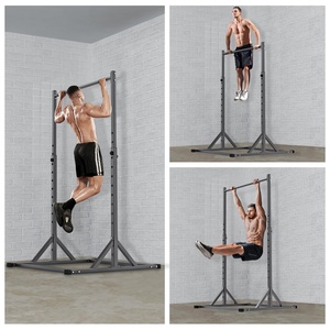 VIGFIT Barre de traction, Station de tractions, Supports de dips, Barre horizontale multifonctionnelle pour portes, Supports de dips multifonctionnels - Product Image 2