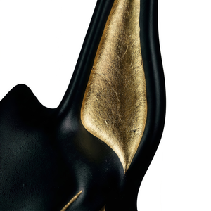 Máscara Egipcia de Anubis, <span class=keywords><strong>Disfraz</strong></span> de Halloween para Adultos, Máscara Realista de Cabeza de Perro, Accesorio para Juego de Roles de Divinidad Antigua, Elegante para Fiestas - Product Image 4
