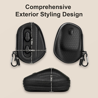 Grosir Pabrik Tas Mouse Custom untuk Logitech MX Master 4/3S/3, Zipper, Anti Guncangan, Cangkang Keras