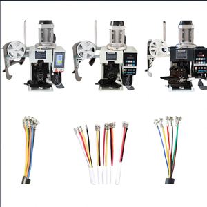 Máquina Peladora y Crimpadora de Cables Planos Multifilares con Pantalla Táctil y Botones, para Cables de Audio, USB y Alimentación, como los de Auriculares - Product Image 3