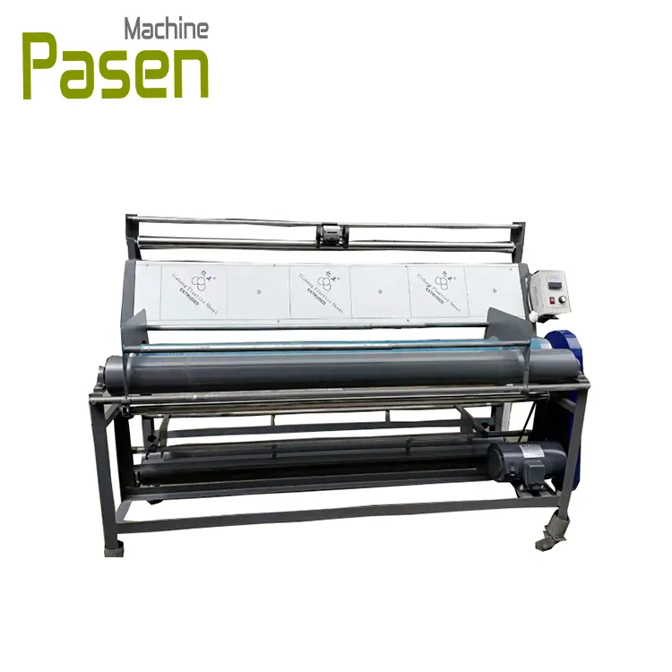 automatic fabric rewinder inspection winding machine price cloth fabric rolling measuring machine